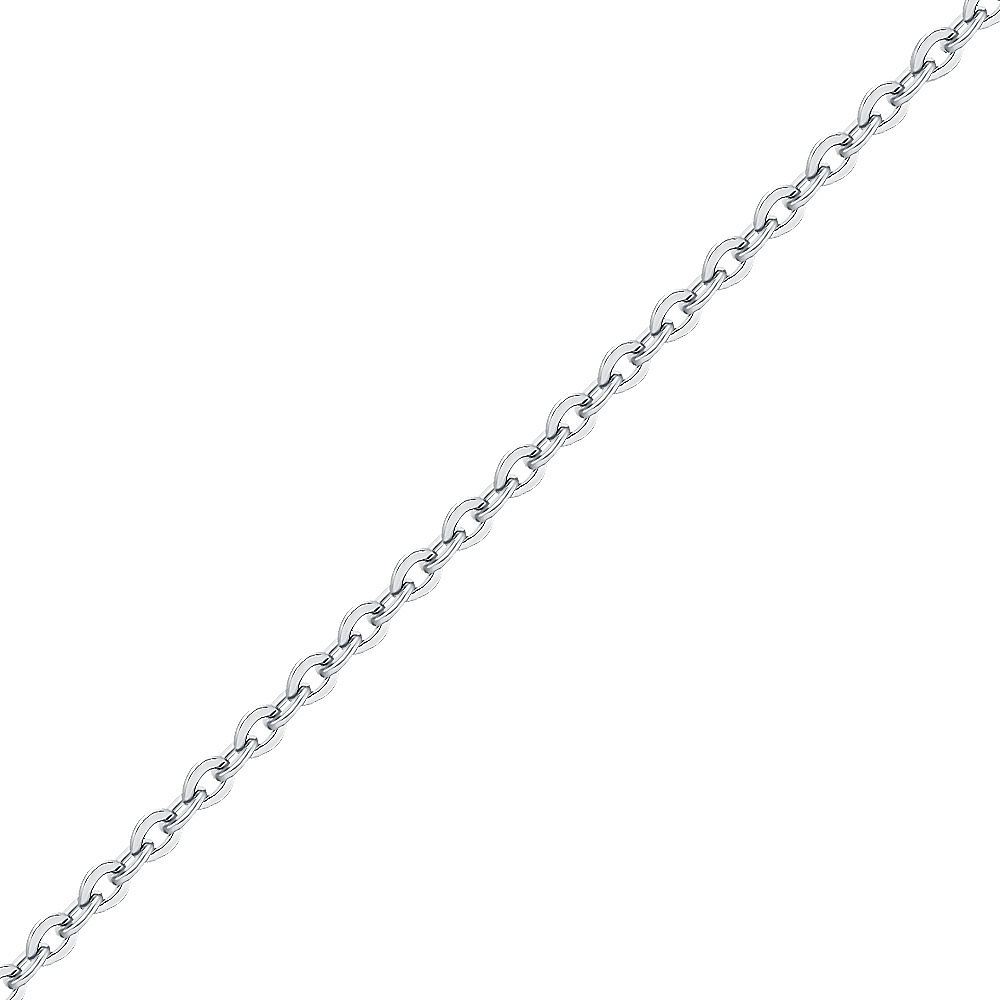 Цепь якорь из серебра 925 пробы