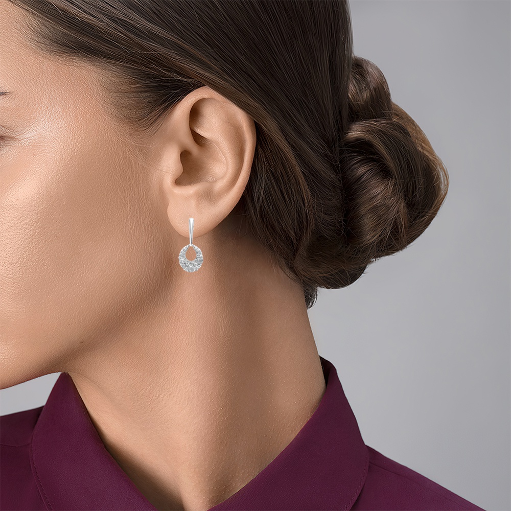 Серьги из серебра 925 пробы