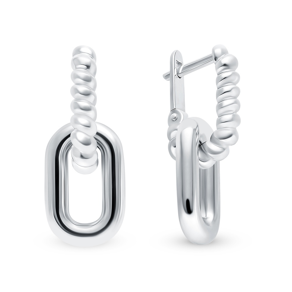 Серьги из серебра 925 пробы