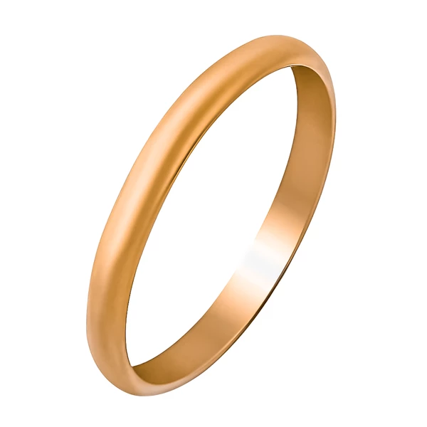 Кольцо из красного золота 375 пробы