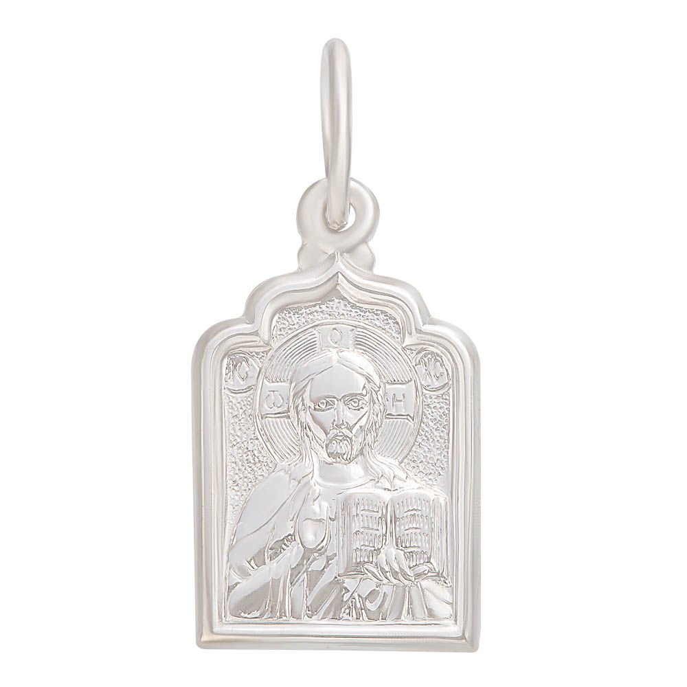 Икона Николай Чудотворец из серебра 925 пробы