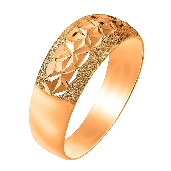 Кольцо из красного золота 585 пробы — купить в интернет-магазине Золото585по выгодной цене, фото, артикул 4300138460