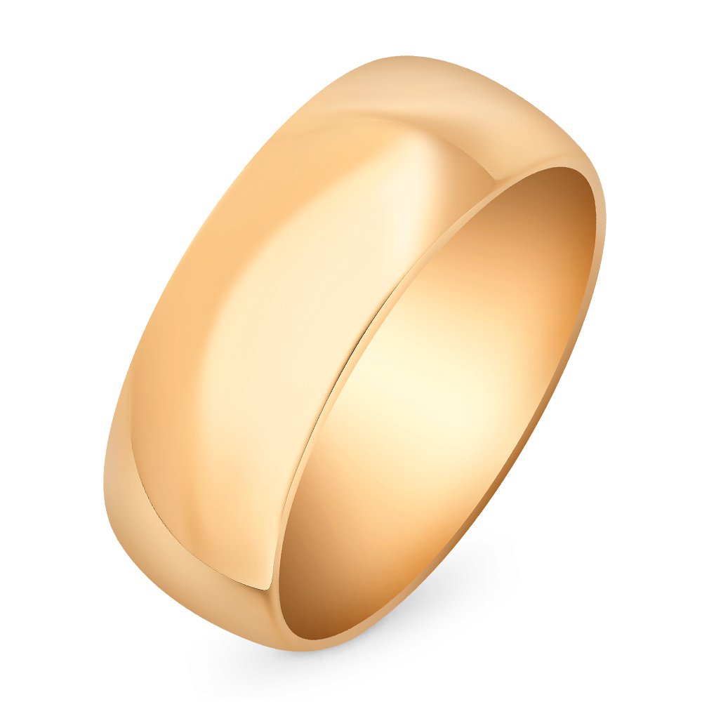 Широкие обручальные кольца из золота женские
