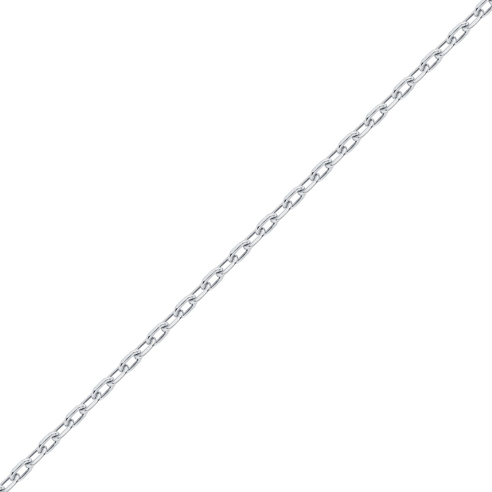 Цепь якорь из серебра 925 пробы
