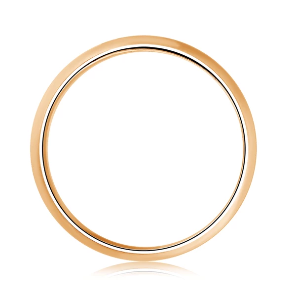 Кольцо обручальное из красного золота 585 пробы 4