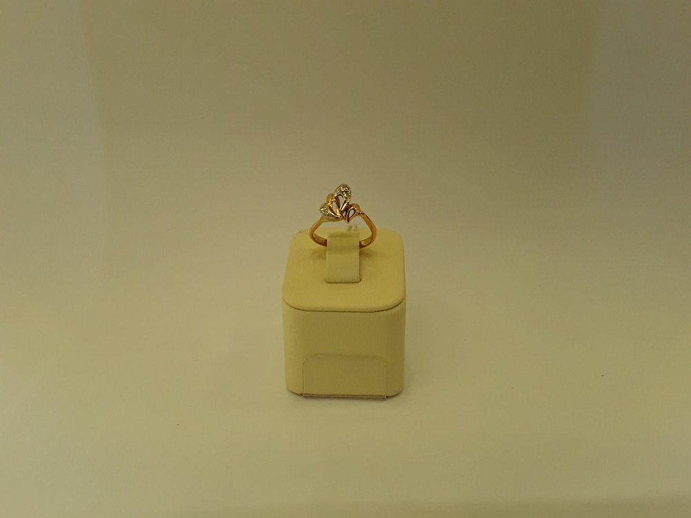 Кольцо с бриллиантами золотое 585 пробы