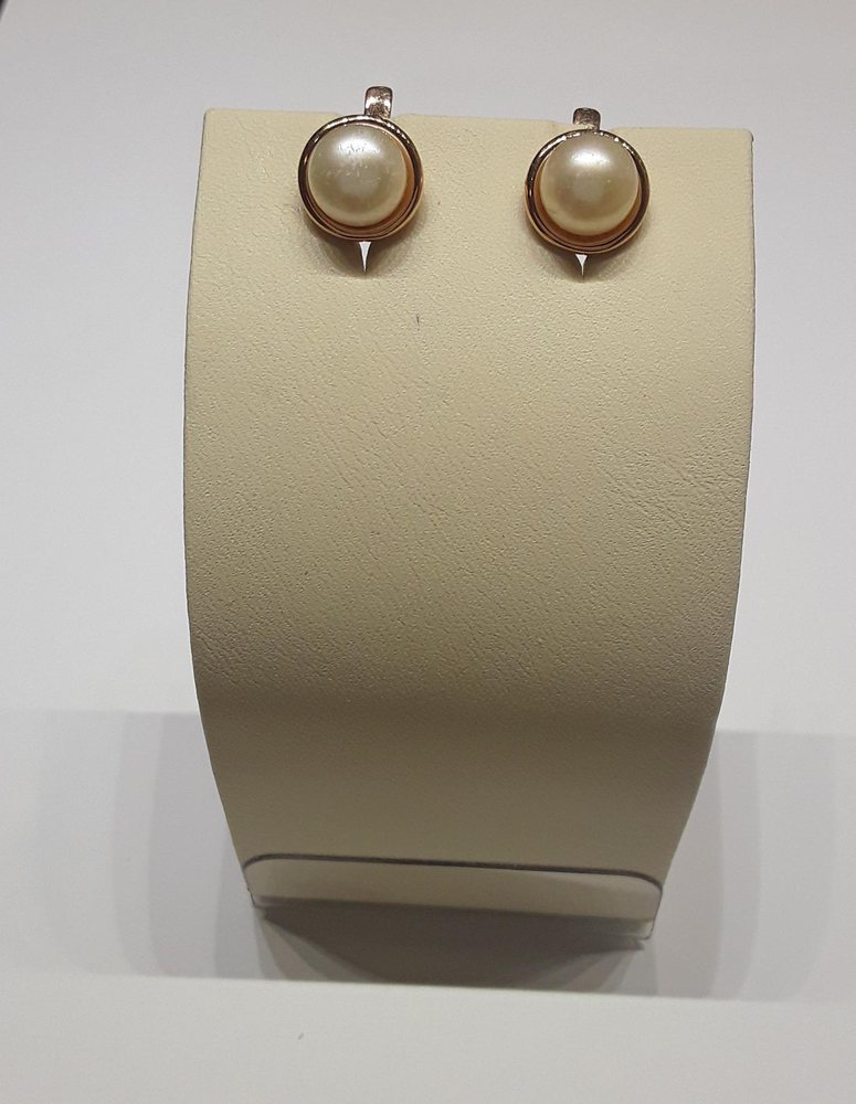 Серьги из красного золота 585 пробы