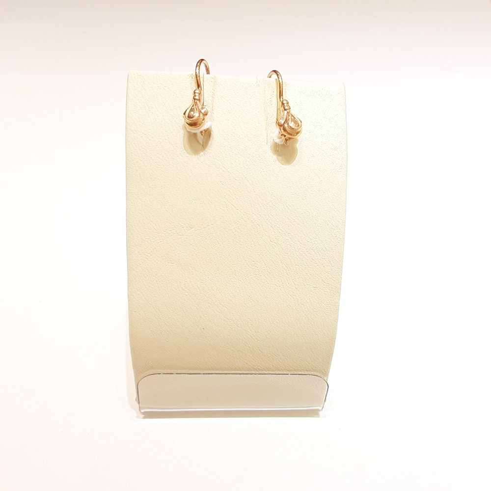 Серьги из красного золота 585 пробы