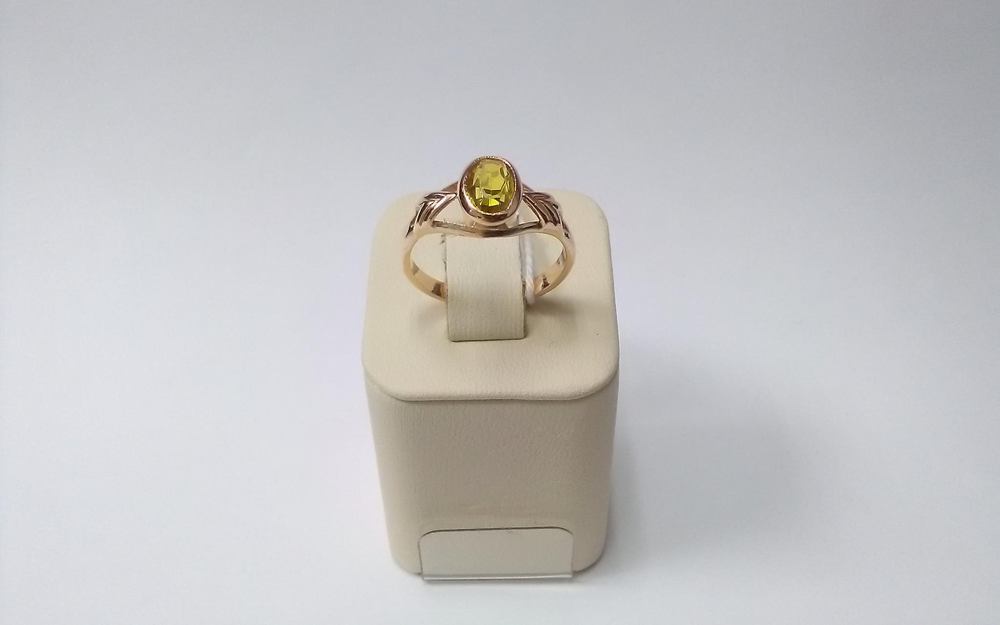Кольцо из красного золота 583 пробы