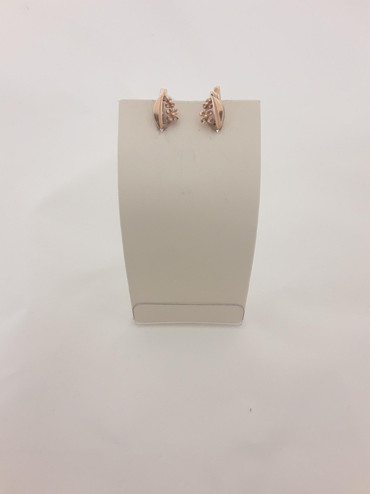 Серьги из красного золота 583 пробы