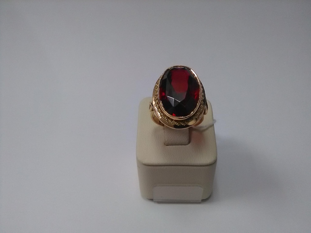 Кольцо из комбинированного золота 583 пробы