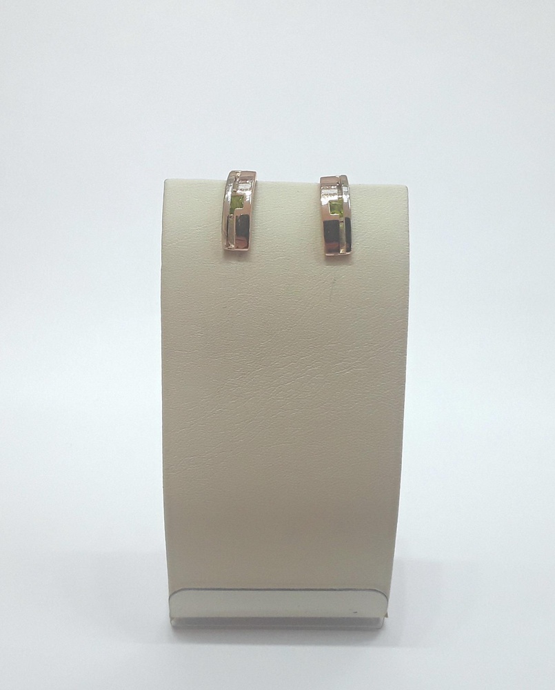 Серьги из красного золота 585 пробы