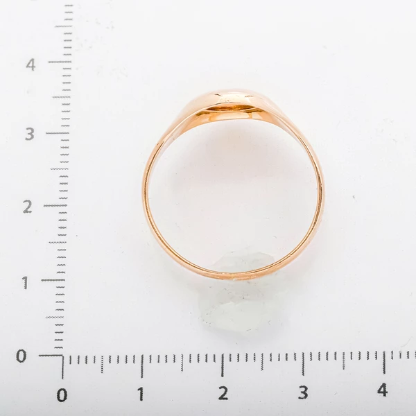 Кольцо из красного золота 500 пробы 3