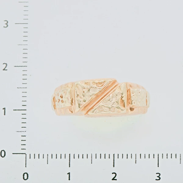 Кольцо из красного золота 585 пробы