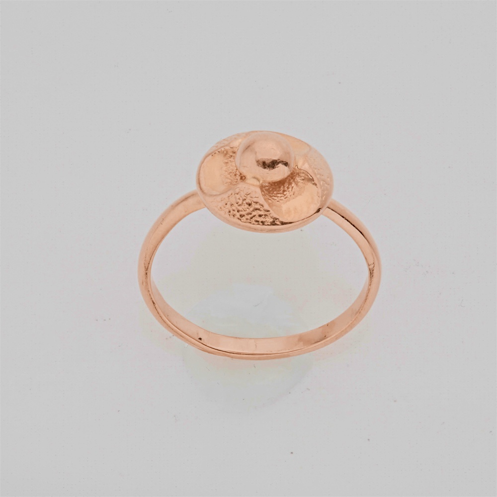 Кольцо из комбинированного золота 583 пробы