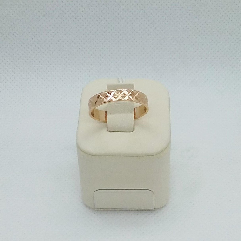 Кольцо из красного золота 585 пробы