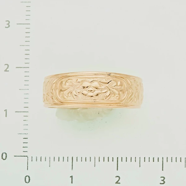 Кольцо из красного золота 585 пробы