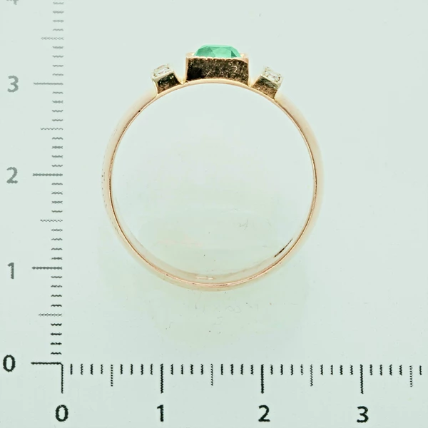 Кольцо из красного золота 375 пробы 3