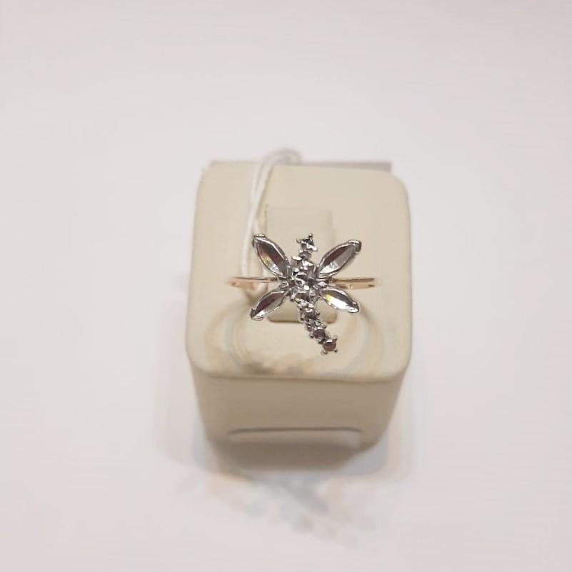 Кольцо из красного золота 585 пробы