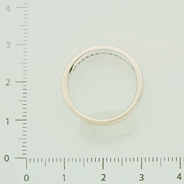 Кольцо с бриллиантом из белого золота 500 пробы 3