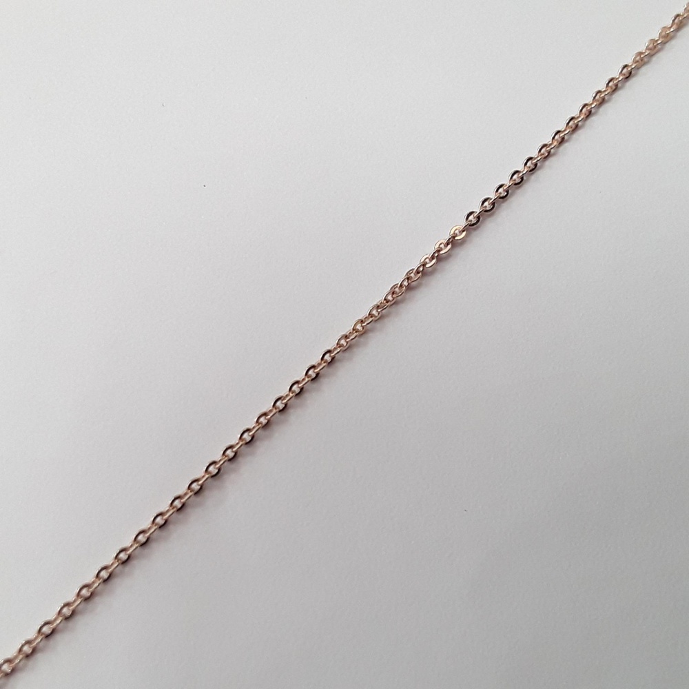 Цепь якорь из красного золота 585 пробы