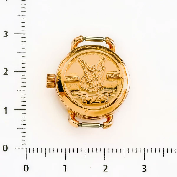 Часы с браслетом из красного золота 585 пробы 2