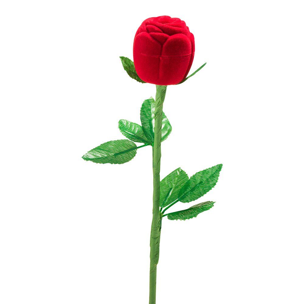 Футляр "роза на стебле", красный